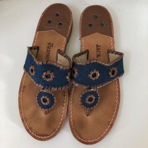 Jack Rogers Blue Sandals 9
